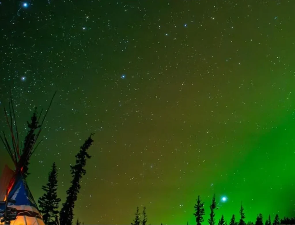 Vancouver com Aurora Boreal em Yukon